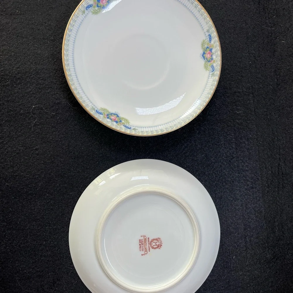 2 Noritake Saucers, Montclair
